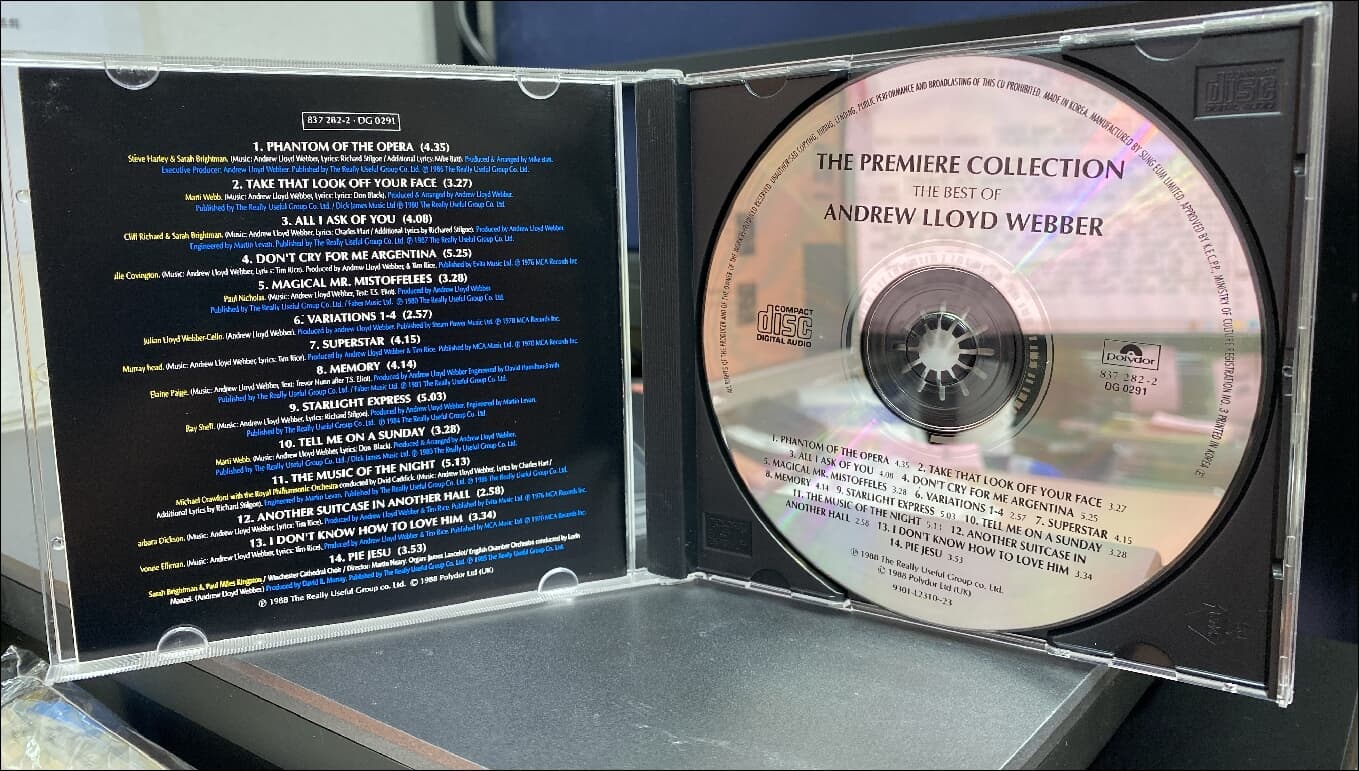 The Premiere Collection  - 앤드류 로이드 웨버 