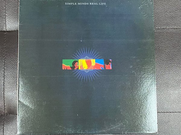 [LP] 심플 마인즈 - Simple Minds - Real Life LP [EMI/계몽사-라이센스반]