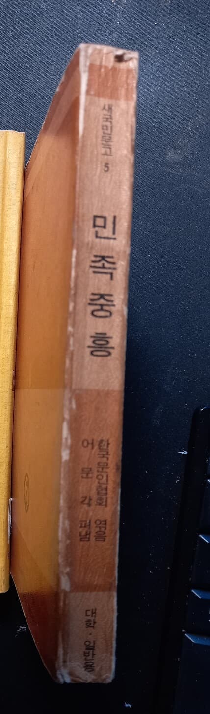 민족중흥 (희귀본, 새국민문고5, 한국문인협회 엮음, 어문각, 1969) 