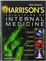 [영어원서 의학] Harrison‘s Principles of Internal Medicine Vol 1. 제1권 (18판) (Dan L. Longo 외) [양장]