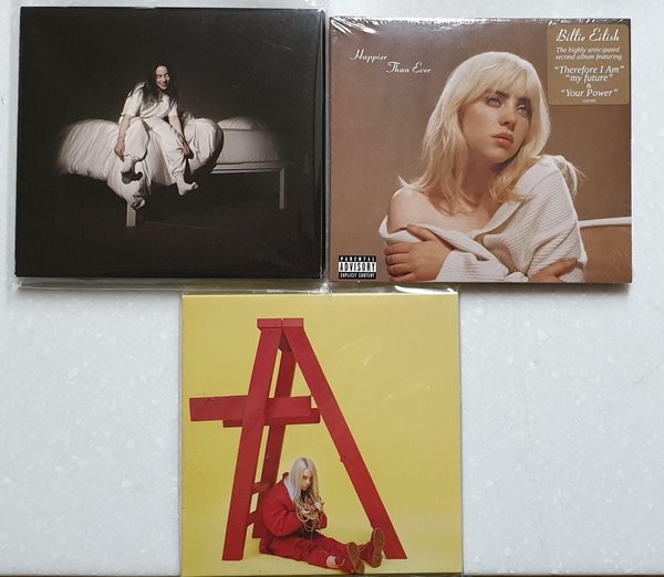 [중고샵] BILLIE EILISH - 1 + 2 + EP [3DISCS][무료배송] - 예스24