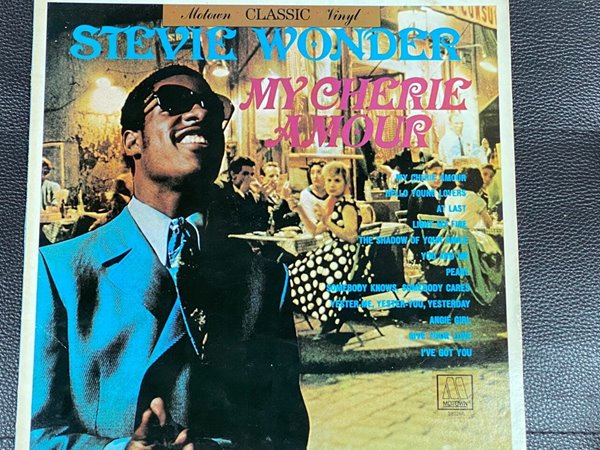 [LP] 스티비 원더 - Stevie Wonder - My Cherie Amour LP [서울-라이센스반] 