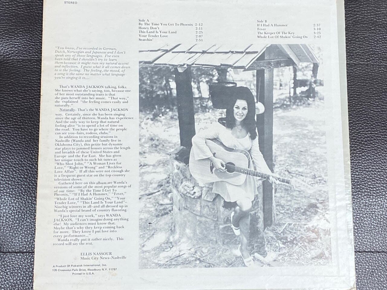 [LP] 완다 잭슨 - Wanda jackson - By The Time I Get To Phoenix LP [U.S반]