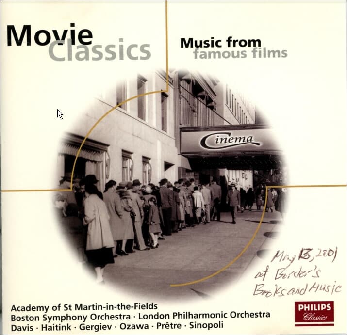 Movie Classics - Music from famous films  (US반)