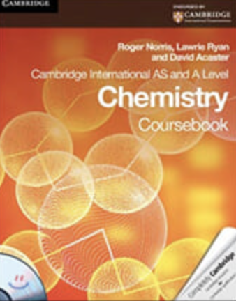 Cambridge International AS and A Level Chemistry Coursebook