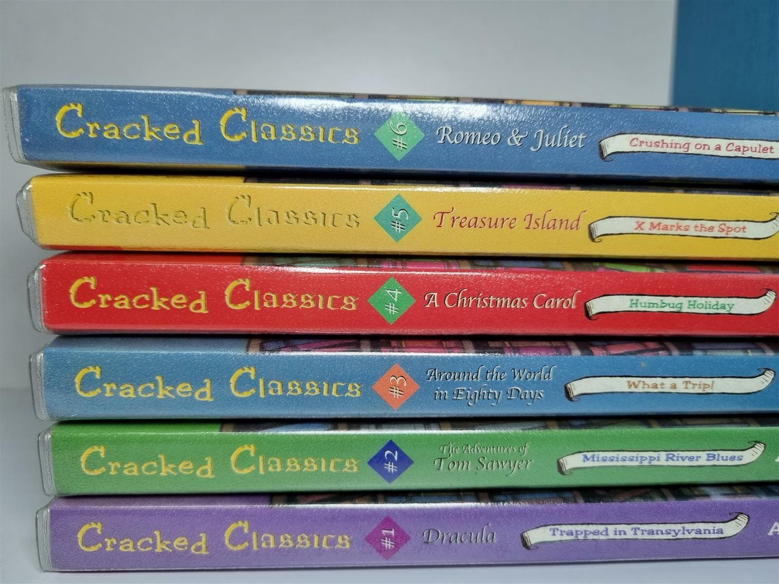 Cracked Classics 시리즈 6종 Set (Paperback 6권 + CD 18장)