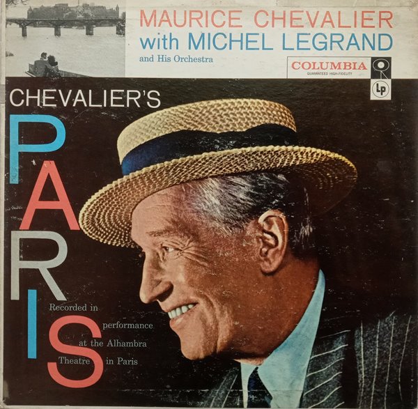 LP(수입) 모리스 슈발리에 Maurice Chevalier: Maurice Chevalier with Michel Legrand