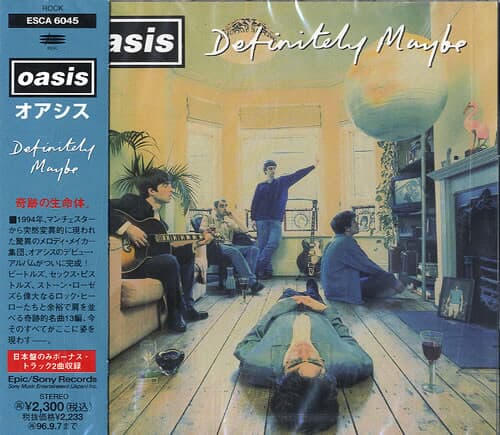 Oasis - Definitely Maybe (Japan 일본반) 보너스트랙2곡