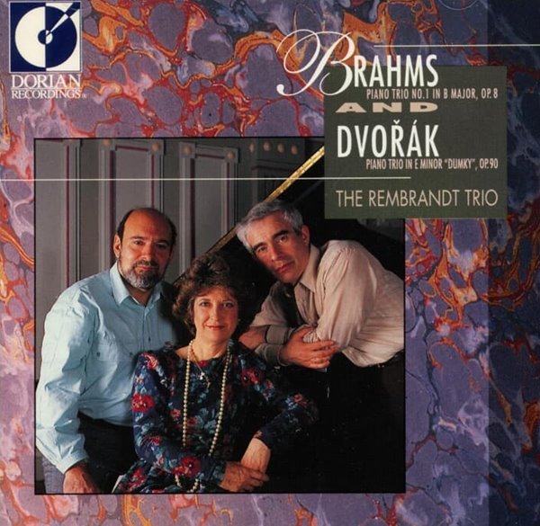 BRAHMS ,DVORAK : - Rembrandt Frerichs Trio / PIANO TRIOS (US반)