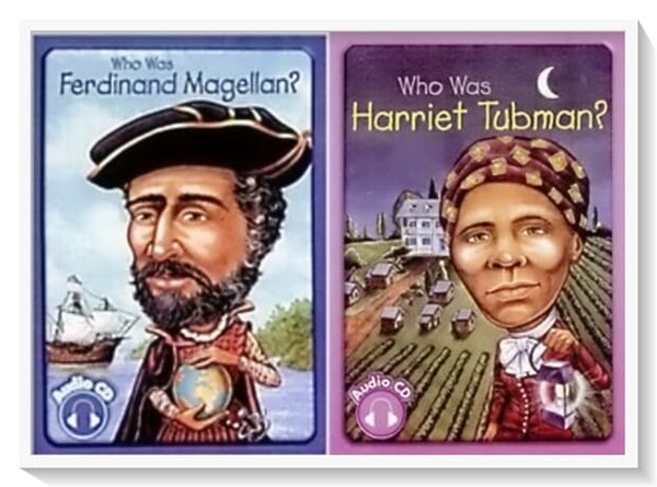 Who Was Harriet Tubman?+Who Was Ferdinand Magellan? (Paperback + Audio CD 포함)