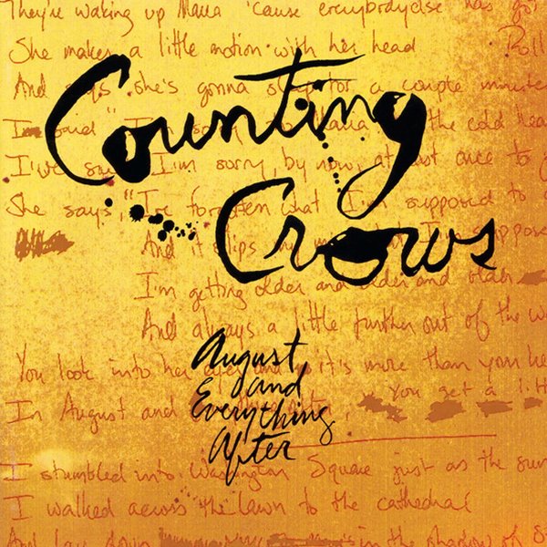 Counting Crows - August And Everything After [1994년 한국BMG 국내발매반]