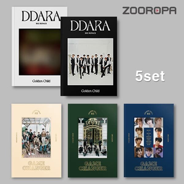 [미개봉/5종세트] 골든차일드 Golden Child 2집 DDARA GAME 리패키지