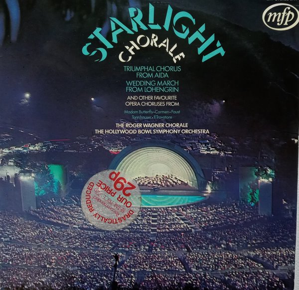LP(수입) 로저 와그너 합창단 Roger Wagner Chorale and The Hollywood Bowl Symphony Orchestra:  Starlight Chorale