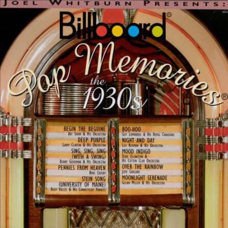 Billboard Pop Memories - The 1930s (수입)