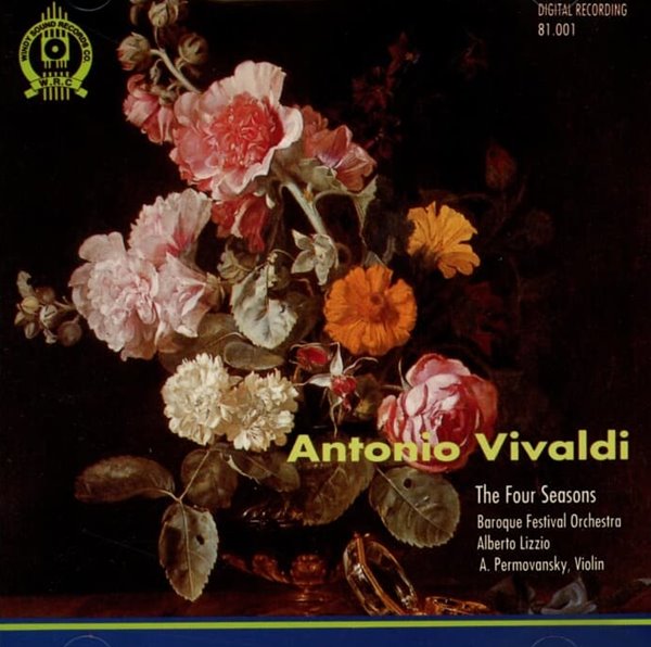 Vivaldi(비발디) : The Four Seasons - Alberto Lizzio / A. Permovansky, Violin (독일반)