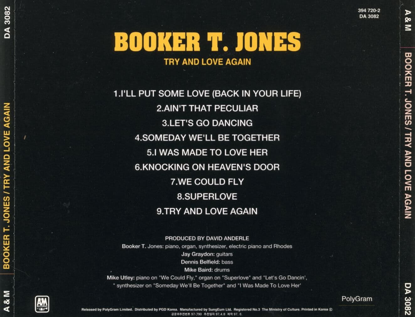 부커 티 존스 - Booker T. Jones - Try And Love Again