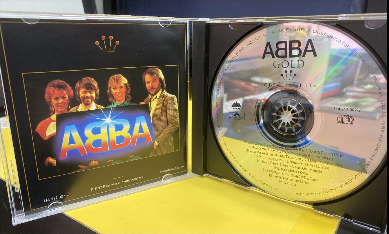 ABBA  - Gold (Greatest Hits)  (US반)