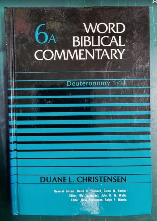 WORD BIBLICAL COMMENTARY 6A (DEUTERONOMY 1-11) / WBC 성경주석 / WORD INCORPORATED , 솔로몬출판사 [상급 / 영어원서] - 실사진과 설명확인요망