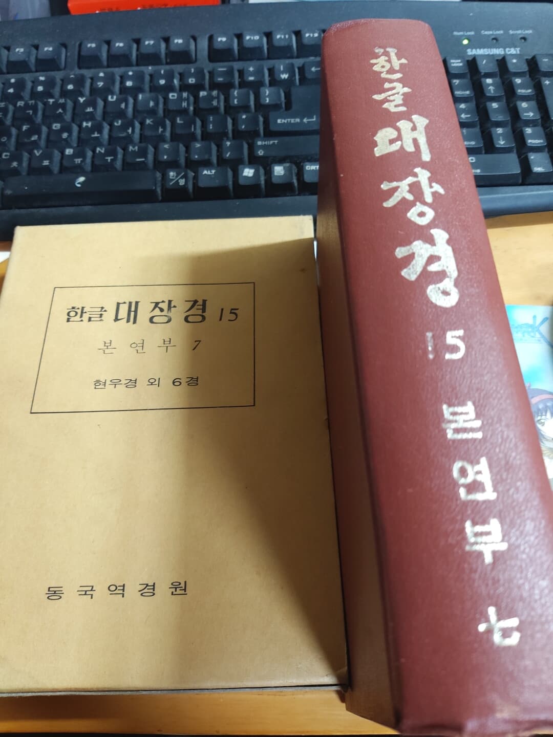 (불교) 한글대장경 15 -- 현우경외 6경 (동국역경원 1980년)