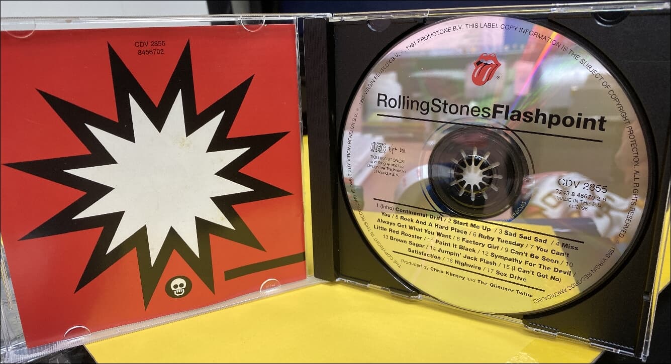 The Rolling Stones (롤링 스톤스)  - Flashpoint (EU반)