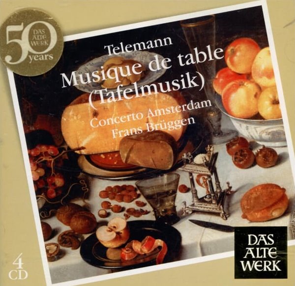 4CD TELEMANN, G. P. Telemann Musique 2564687041 Teldec Classics ...