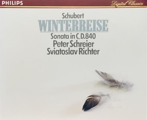 Schubert :  Winterreise  Sonata In C, D.840  - Peter Schreier(2cd)(독일발매)
