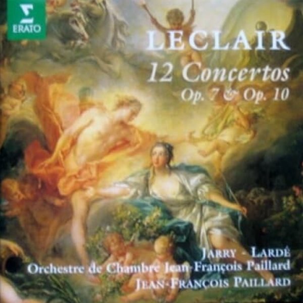 leclair violin concerto-paillard(3cd,erato,수입))