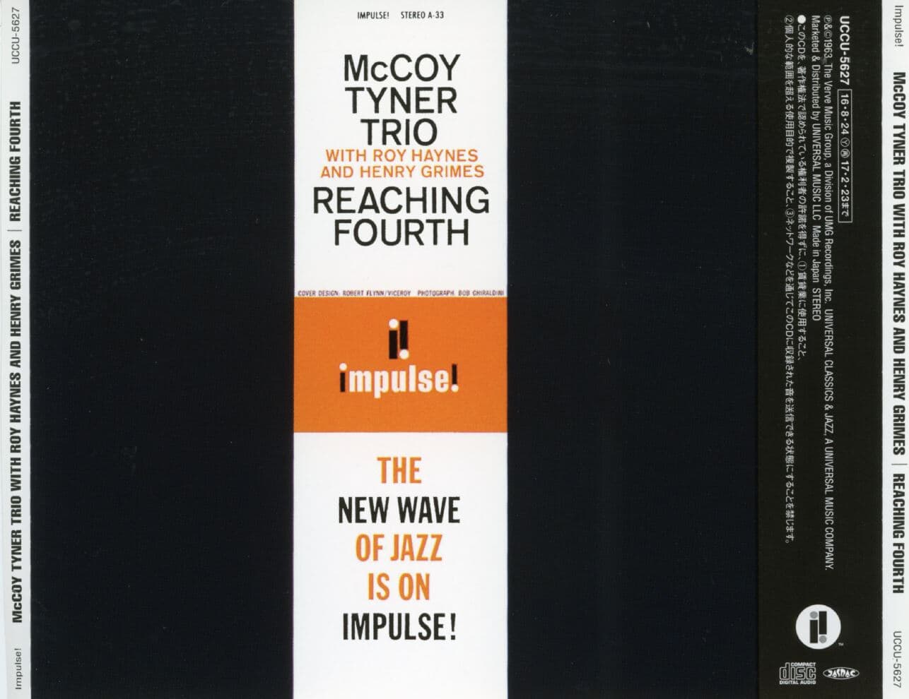 맥코이 타이너 트리오 - McCoy Tyner Trio - Reaching Fourth [일본발매]