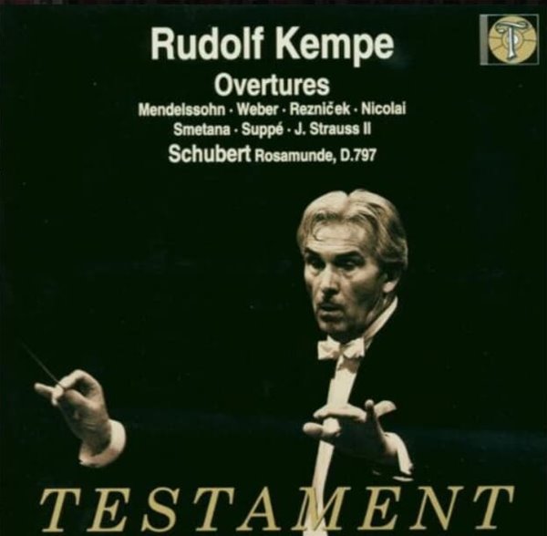 Mendelssohn ,Weber  : Overtures - Rudolf Kempe (UK발매)