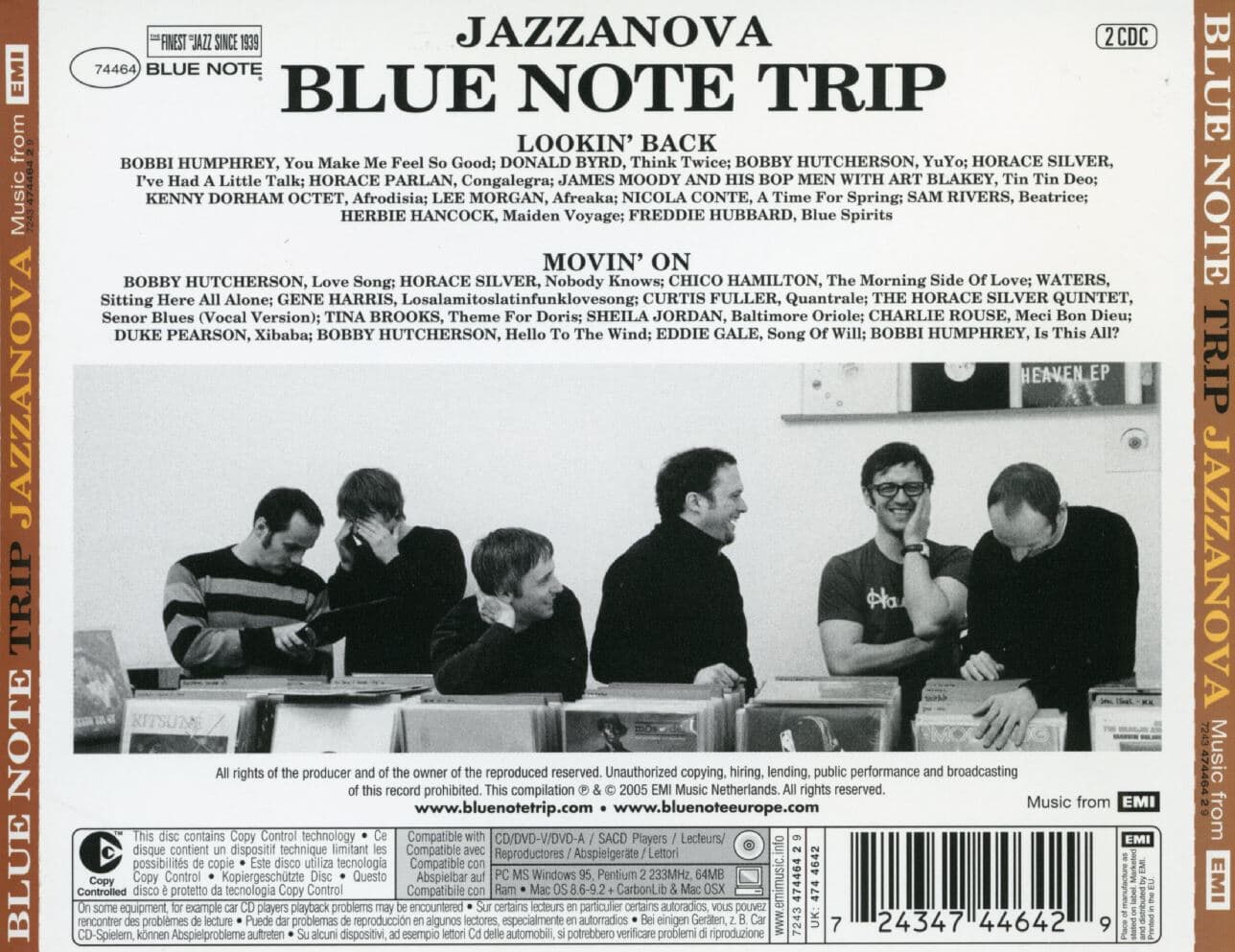 재즈노바 - Jazzanova - Blue Note Trip 2Cds [E.U발매]