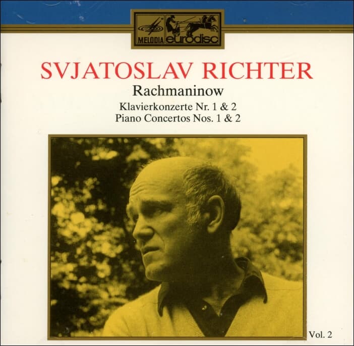 Rachmaninoff : Klavierkonzerte Nr. 1 & 2 , Piano Concertos Nos. 1 & 2 - Sviatoslav Richter  (독일발매)