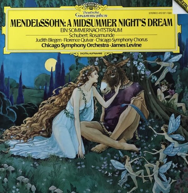 Mendelssohn -A Midsummer Night&#39;s Dream - Judith Blegen/ Florence Quivar(독일반)