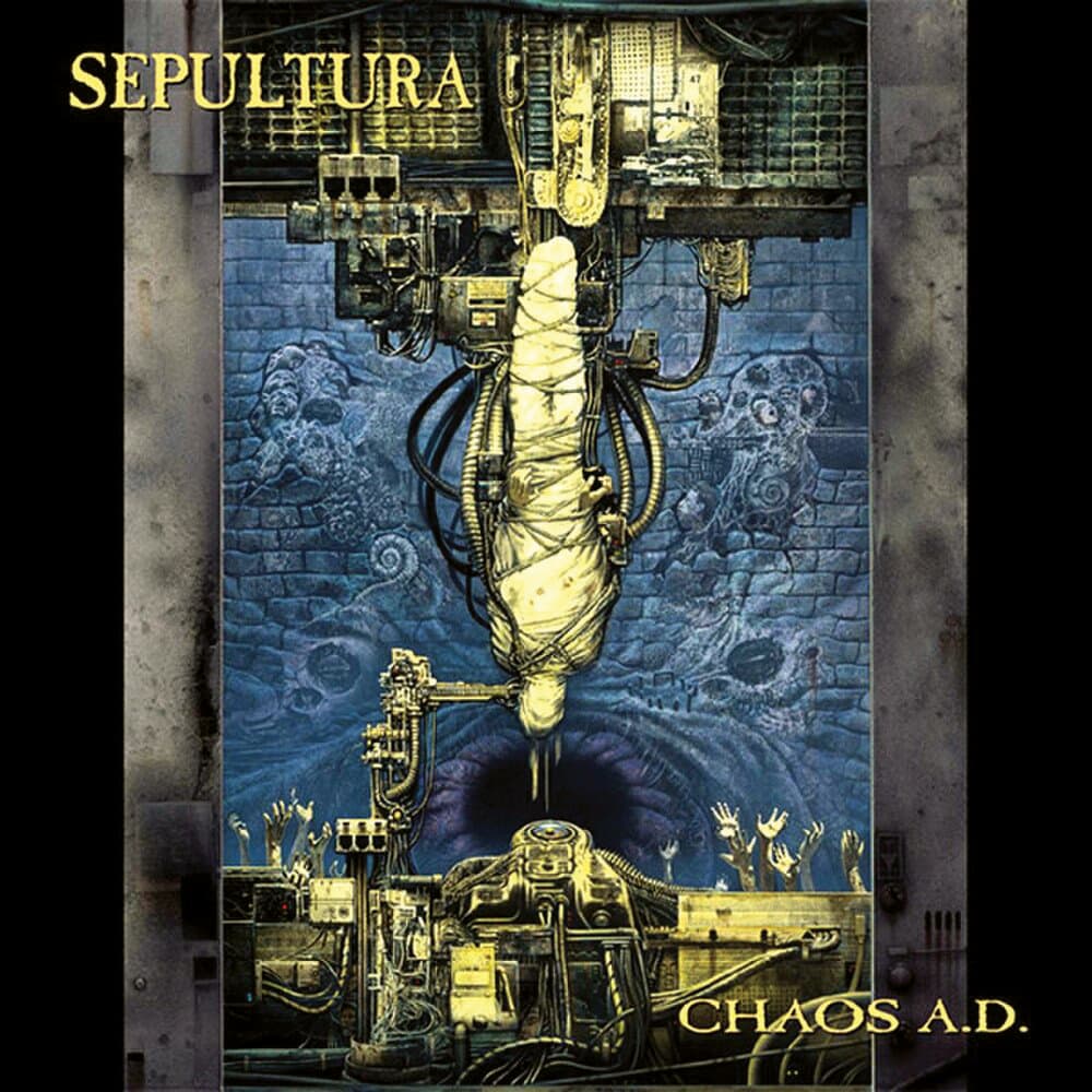 Sepultura - Chaos A.D. (지구레코드 초판)