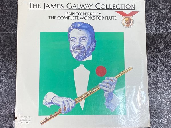 [LP] 제임스 골웨이 - James Galway - Lennox Berkeley Complete Works For Flute LP [U.S반]