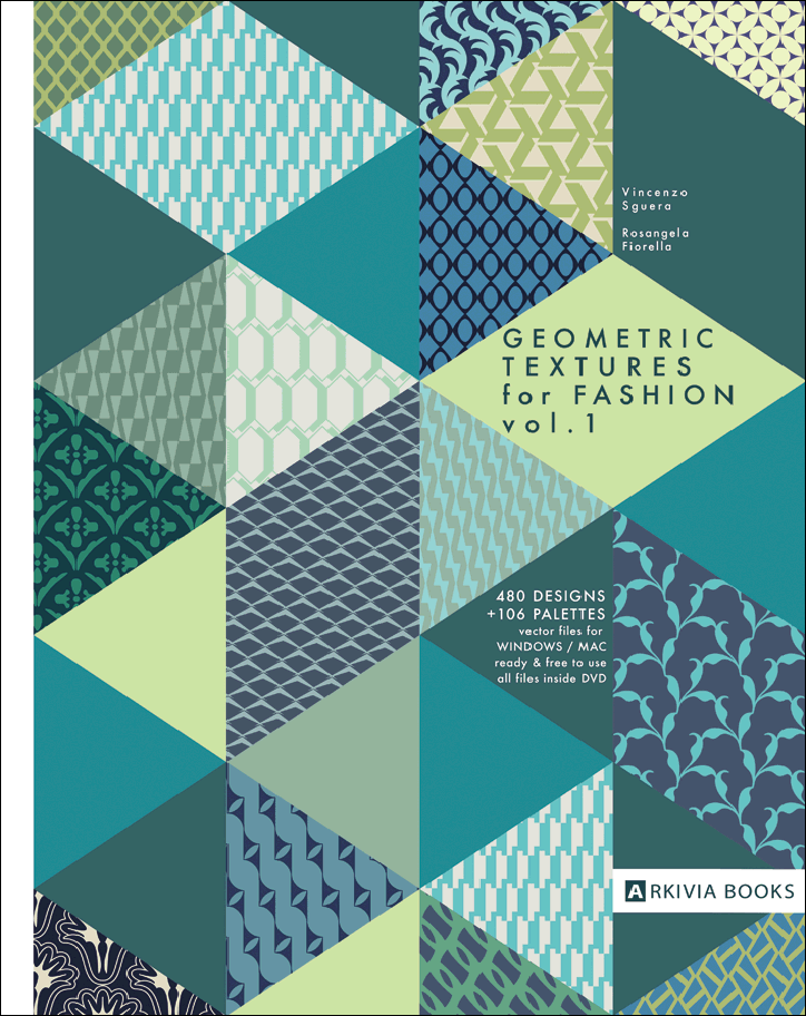 Geometric Textures For Fashion Vol.1 (pb) 패턴북