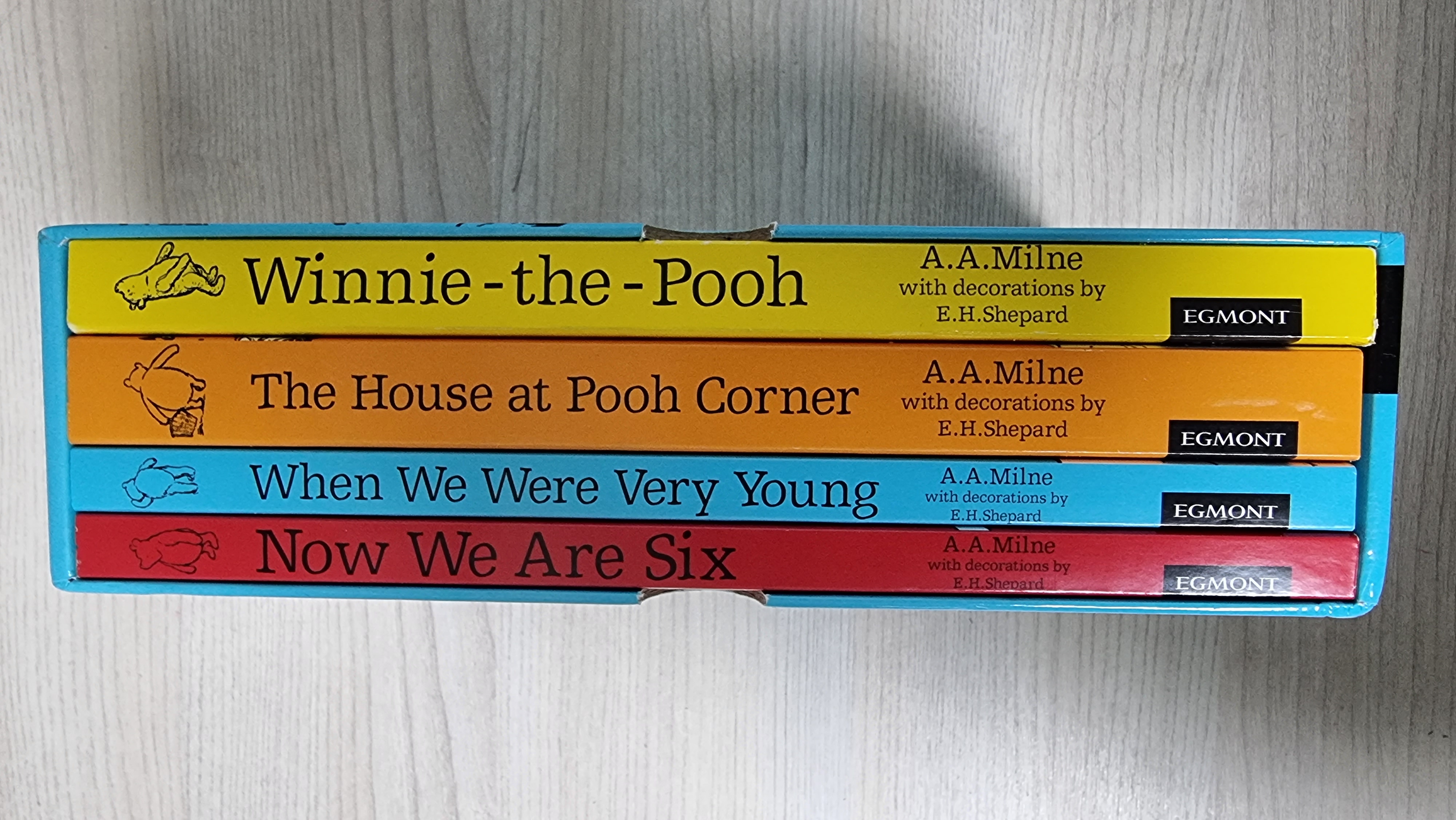 위니 더 푸 원서 클래식 컬렉션 4종 박스 세트 (올컬러) : Winnie-the-Pooh Classic Collection