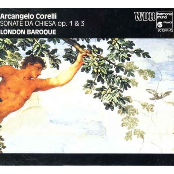 corelli op.1&amp;3(교회 소나타 전곡/london baroque,2cd)
