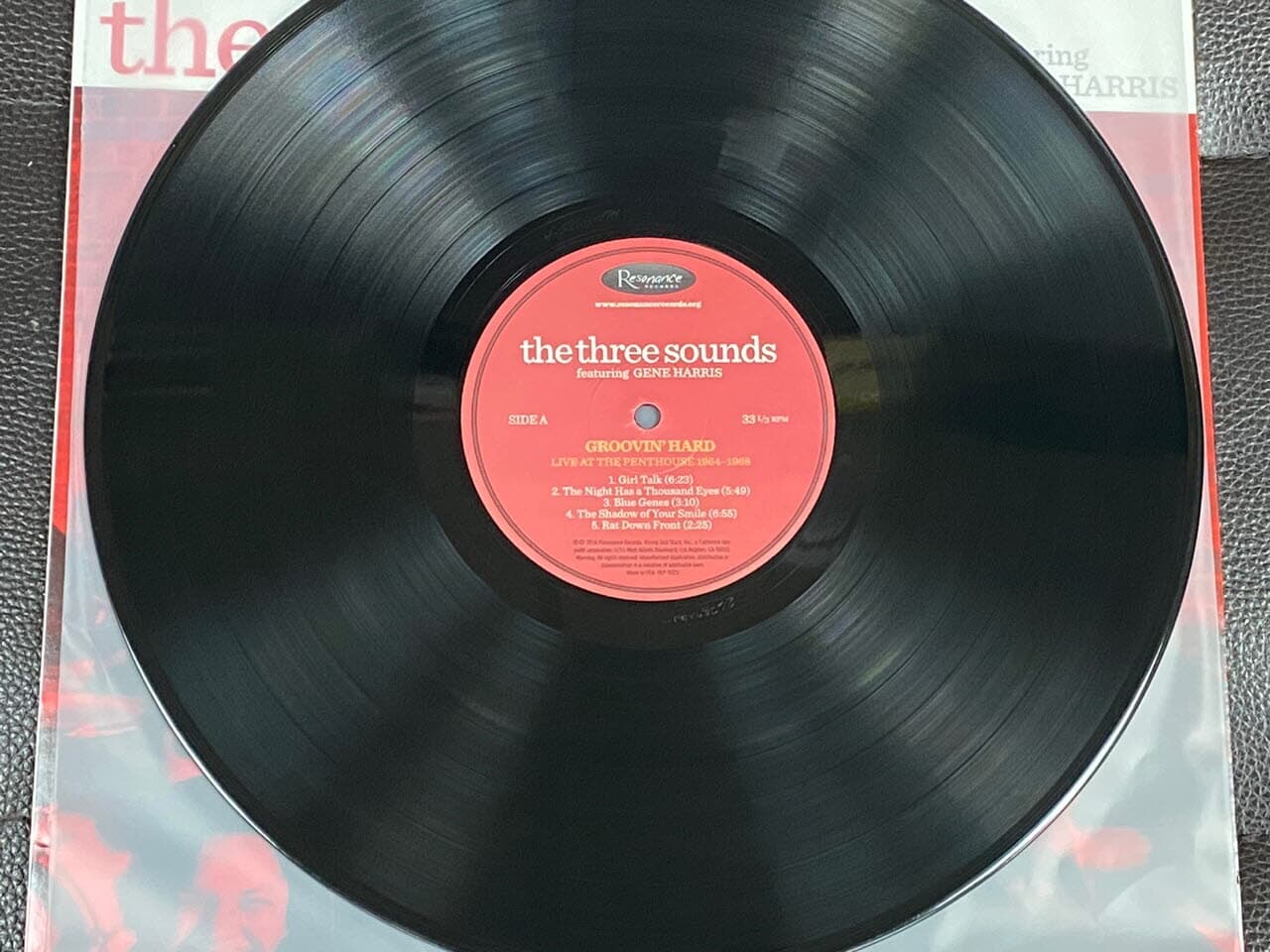 [LP] The Three Sounds Featuring Gene Harris - Groovin' Hard LP [180G] [U.S반]