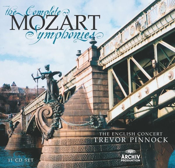 mozart complete symphonies(pinnock,canada수입,11cd)