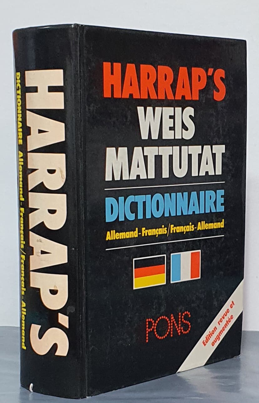 HARRAP'S WEIS MATTUTAT DICTIONNAIRE