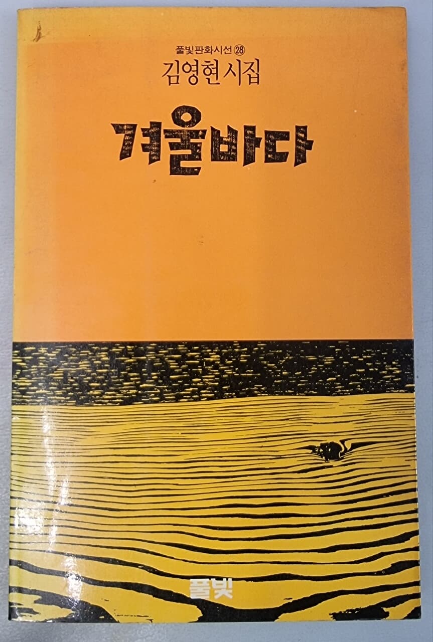 겨울바다 - 풀빛판화시선 28 김영현시집