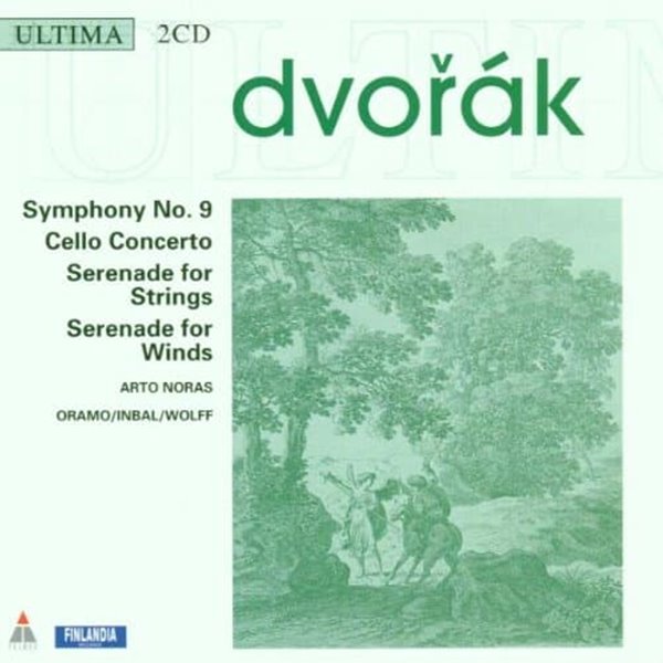 dvorak(symphony no.9,cello concerto,serenade for strings,teldec,2cd,수입)