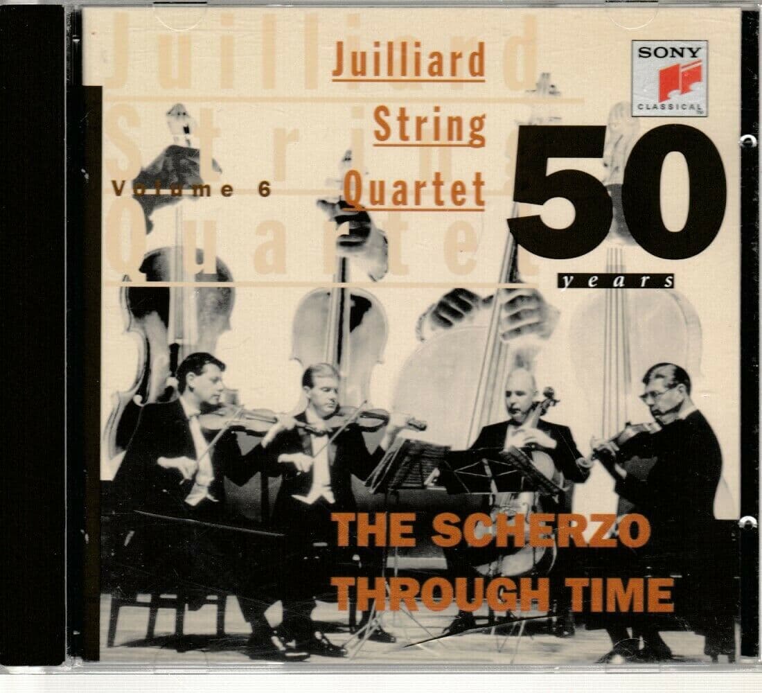 juilliard string quartet 50주년 한정판 앨범 vol.1-vol.6(수입,7cd)