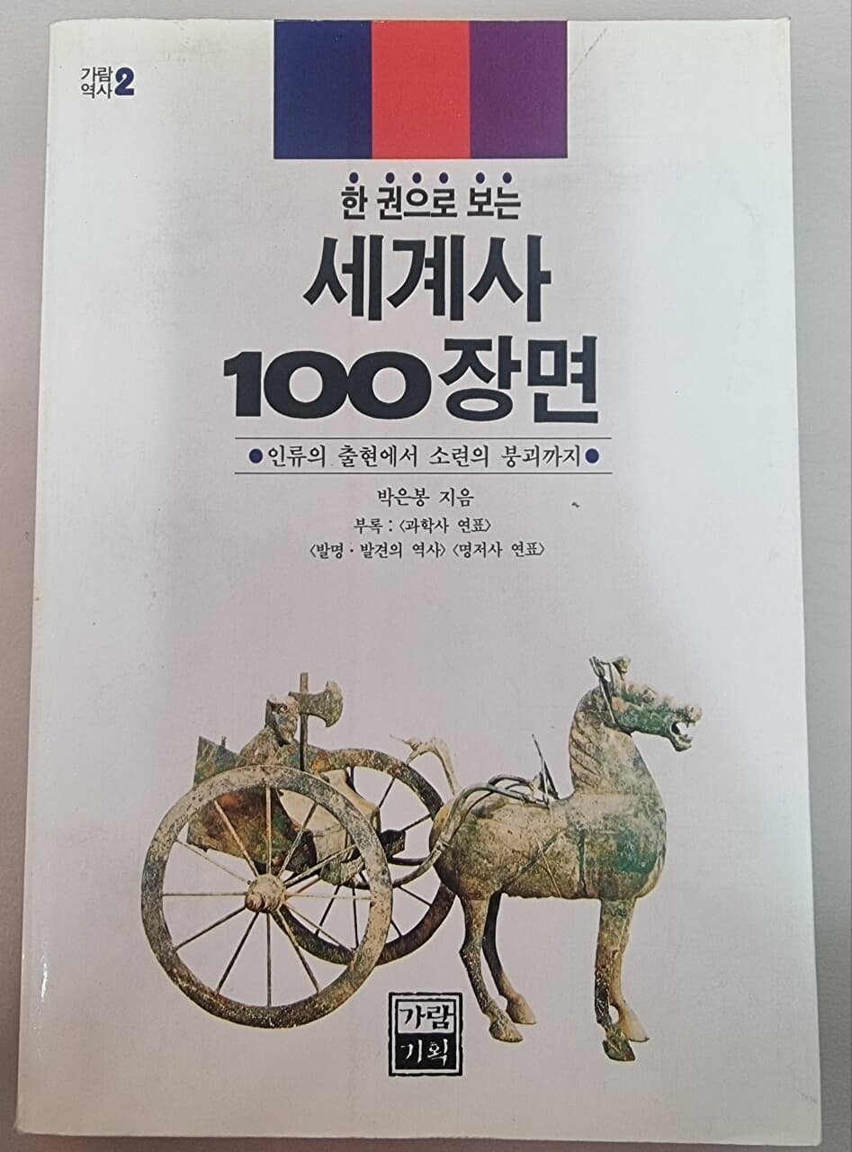 한 권으로 보는 세계사 100장면 -인류의 출현에서 소련의 붕괴까지