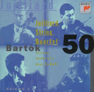 juilliard string quartet 50주년 한정판 앨범 vol.1-vol.6(수입,7cd)