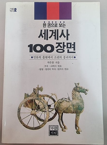 한 권으로 보는 세계사 100장면 -인류의 출현에서 소련의 붕괴까지