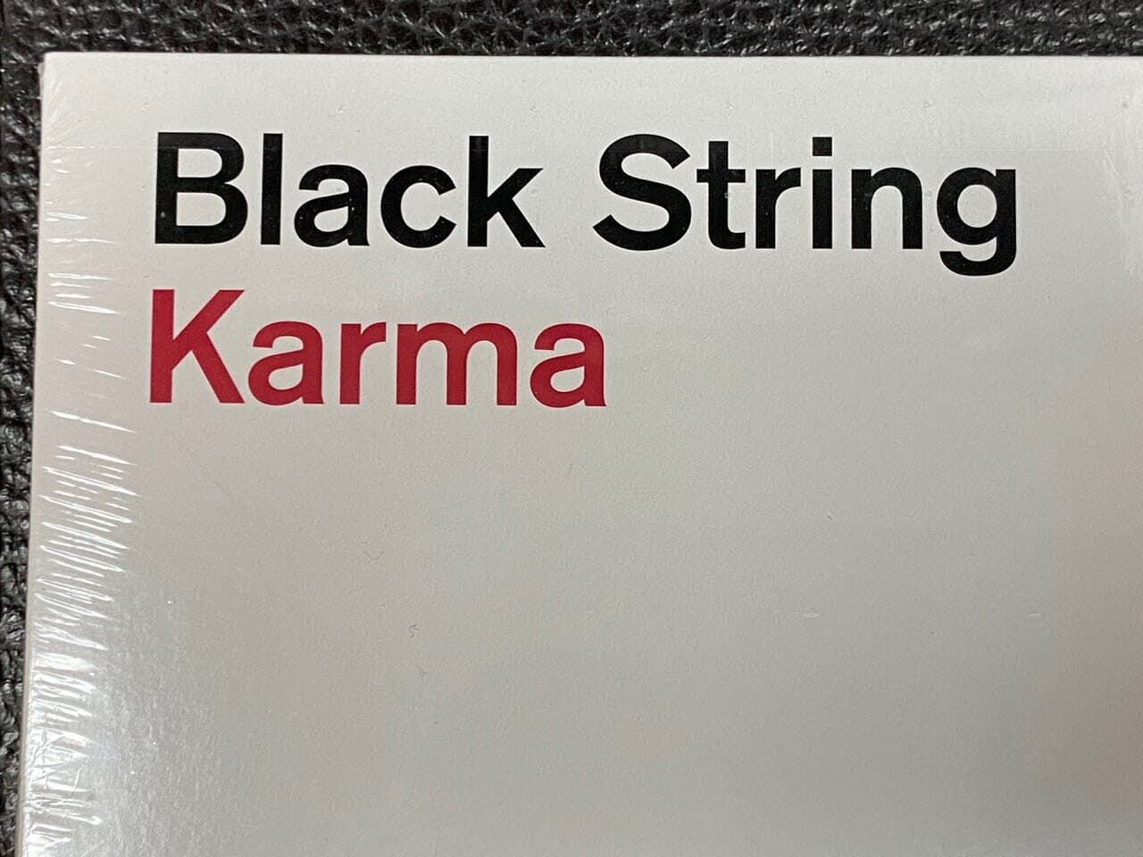 [LP] 블랙 스트링 - Black String - Karma LP [미개봉] [독일반]