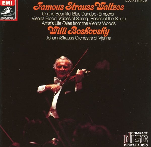 빌리 보스코프스키 - Willi Boskovsky - Famous Strauss Waltzes [E.U발매]