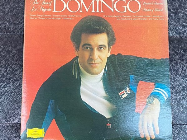 [LP] 플라시도 도밍고 - Placido Domingo - The Best Of Popular &amp; Classical  Lo Mejor De Popular y Clasical 2Lps [독일반]