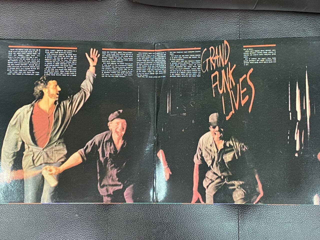 [LP] 그랜드 펑크 레일로드 - Grand Funk Railroad - Live 2Lps [한소리 - 라이센스반]